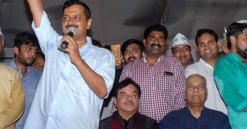 Yashwant Sinha And Shatrughan Sinha On AAP