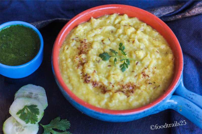 Yellow Moong Dal Khichdi - Food-trails