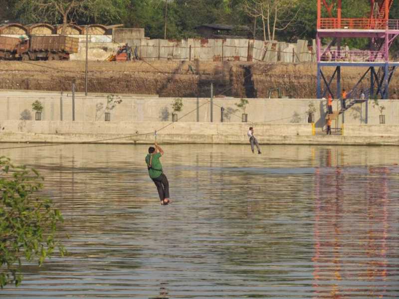 Zipline Across Sabarmati River: Experience The Adrenaline Rush!