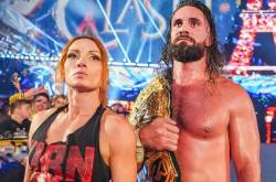 Becky Lynch attends Super Bowl LX with her ‘Super GOATS’ Seth Rollins and surprising star