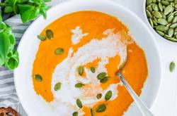 Ginger Carrot Coconut Soup