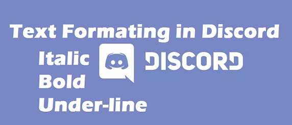 How To Italicize In Discord How To Type In Italics On Discord