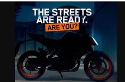 KTM 160 Duke Teased Officially