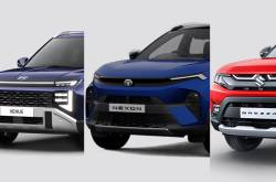 New 2025 Hyundai Venue v Maruti Brezza v Tata Nexon - Specifications Juxtaposed