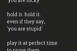 play it at perfect time