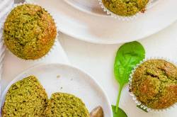 Spinach Banana Muffins