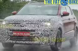 Volkswagen Taigun Facelift Spotted Testing
